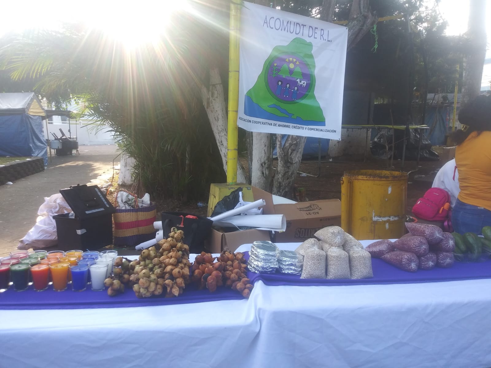 Mujeres productoras de las comunidades de Berlín 